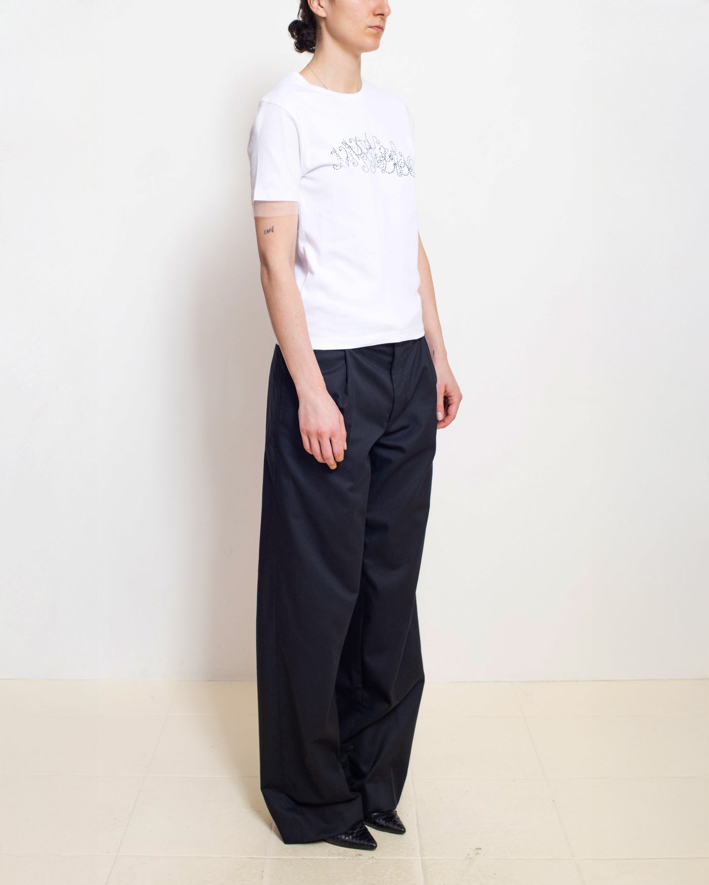 Mycelia Baby T-shirt in White